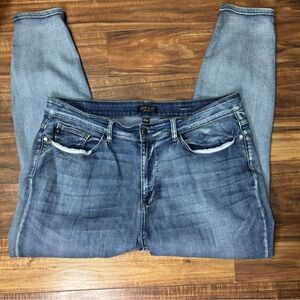 Judy blues woman skinny darker blue 20w skinny fit and legs